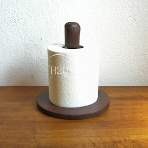 Porta rotolo carta igienica bagno portarotolo da appoggio terra wc arredo legno di rustico casa mare stile marino mensola bordo vasca design