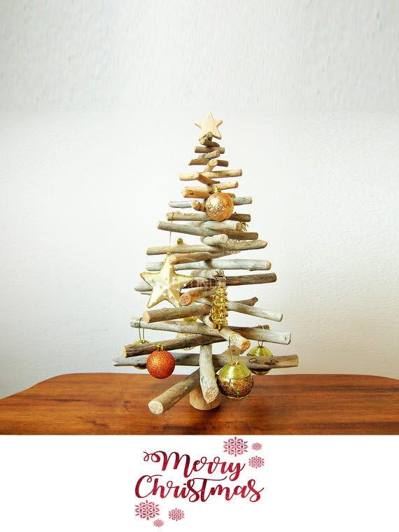 Albero Di Natale Legno.Albero Di Natale Legno Mare Rustico Decorazione Abete Arredo Etsy