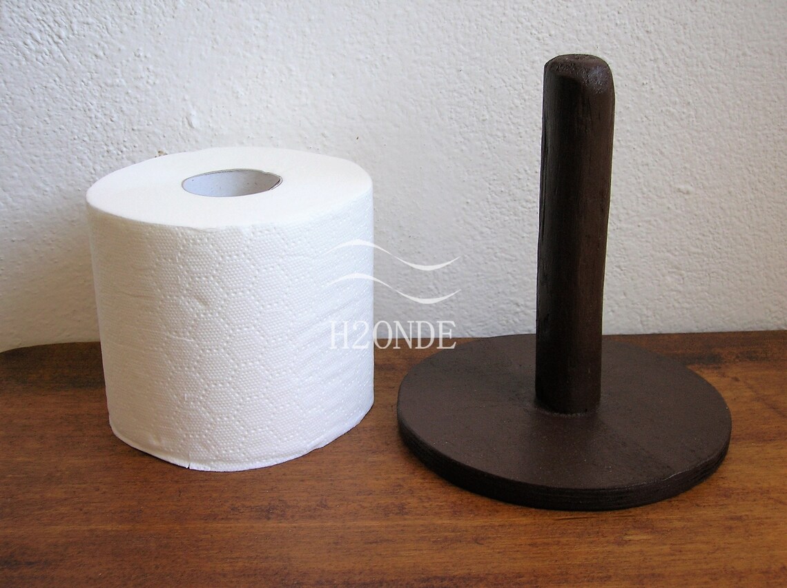 Porta Rotolo Da Cucina In Acciaio Inox – Base Ponderata Antiribaltamento – Strappo Con Una Mano