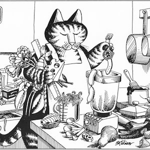 Kliban Cat - Etsy Kliban Cat - Etsy