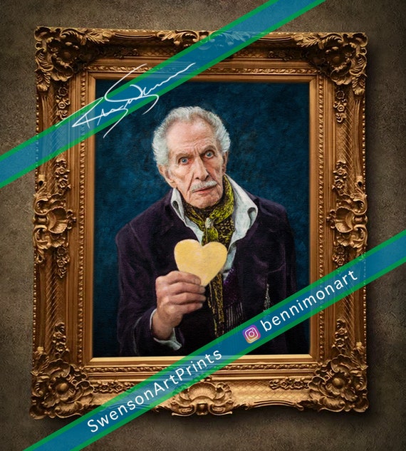 【プリント2枚付き、サイン入り】Vincent Delbrouck The Inventor (vincent Price) From Edward Scissorhands / Print - Etsy