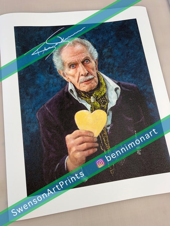 The Inventor (vincent Price) From Edward Scissorhands / Print - Etsy