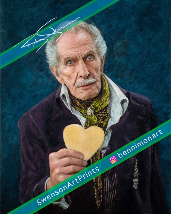 【プリント2枚付き、サイン入り】Vincent Delbrouck The Inventor (vincent Price) From Edward Scissorhands / Print - Etsy