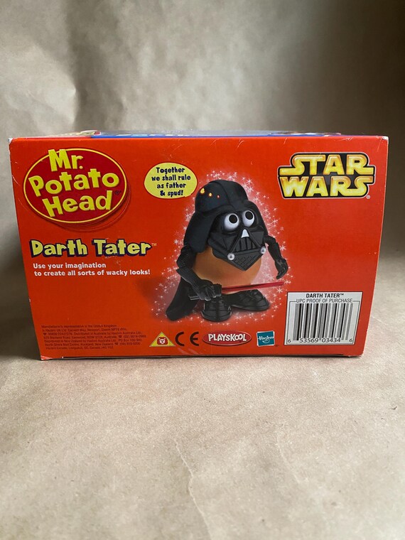 Star Wars Mr Potato Head Darth Tater Playskool 2004 in Original