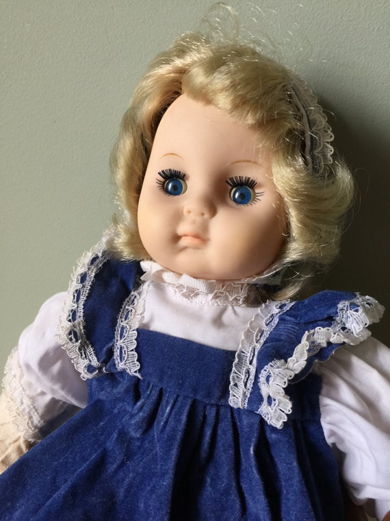 Mademoiselle Eugene Doll Christine With Blue Eyes and Blue - Etsy
