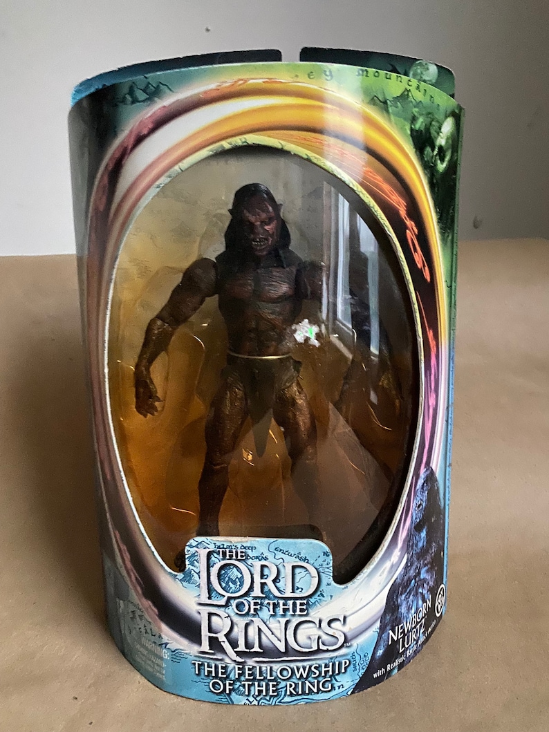 Lord of the Rings Action Figure Newborn Lurtz New Old Stock - Etsy