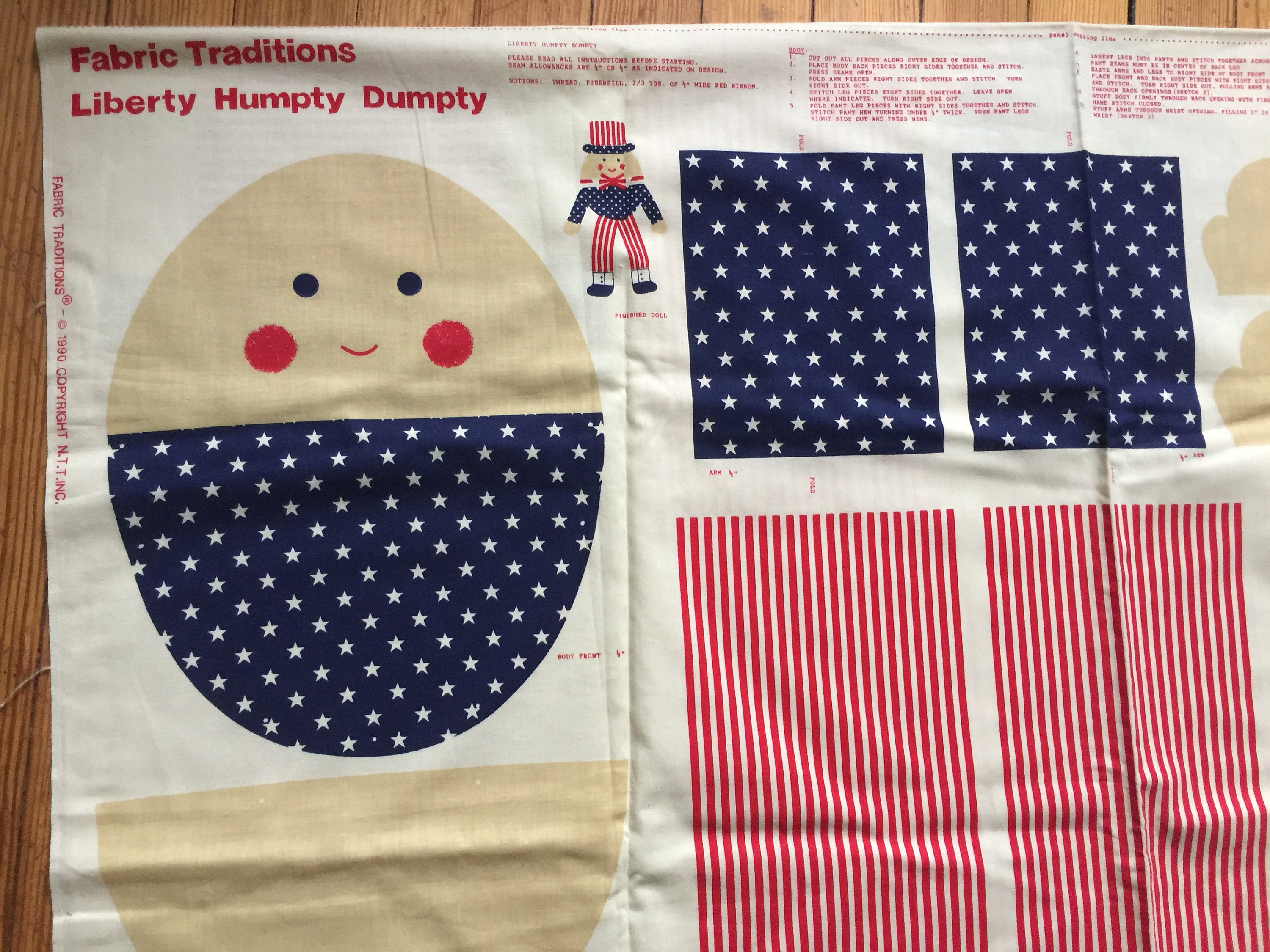 Pillow Doll Kit to Sew Humpty Dumpty New Old Stock Sewing Kit Etsy
