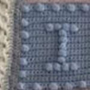 Crochet Pattern Alphabet Baby Blanket Puff Stitch by Pam image 3