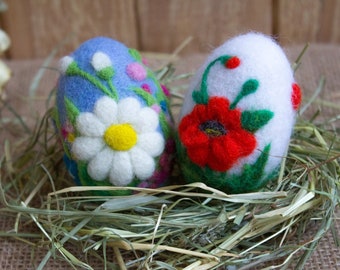 Ostereier Ornamente, Osterei, Osterdekoration, Benutzerdefinierte Ostern Korb Stuffer, Ostereier Geschenk, Wolle Ostereier, Osterbevorzugungen