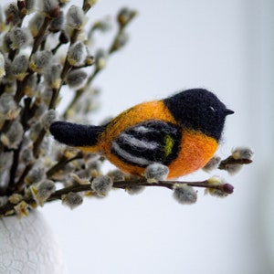 Needle felted bird, Wool bird, Wool bird decoration, bird lover gift, bird gifts Bird home decor, bird sculpture, home decorations
