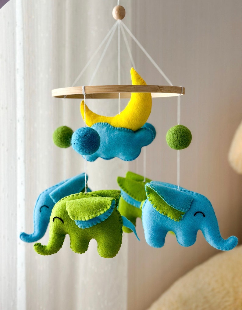 Elephant Baby Mobile