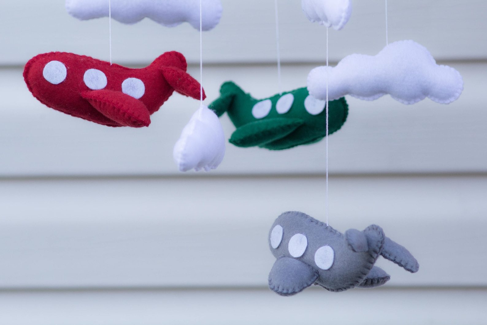 Airplane mobile Baby crib mobile Airplanebaby mobilenursery Etsy