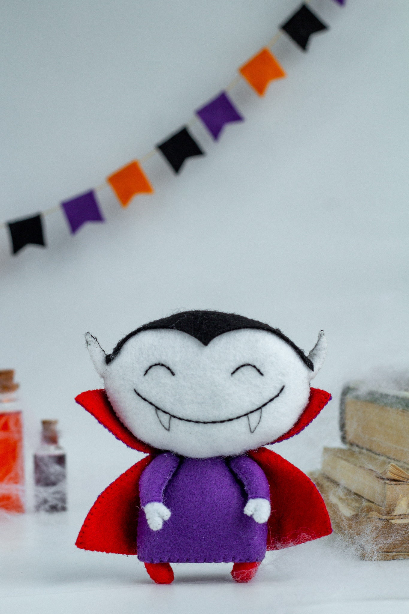 Halloween Vampire Pattern PDF Pattern Easy Pattern Halloween Vampire ...