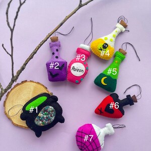 Felt Poison Bottle