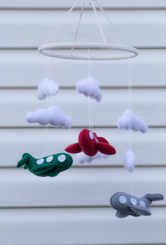 airplane baby mobile