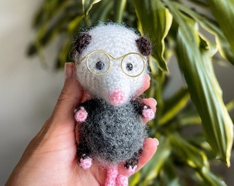 Akcesoria samochodowe opossum, zawieszka samochodowa na lusterko, wieszak samochodowy opossum, pomysł na prezent opossum, wieszak na lustro, prezent dla mężczyzny i kobiety, prezent dla miłośników oposów