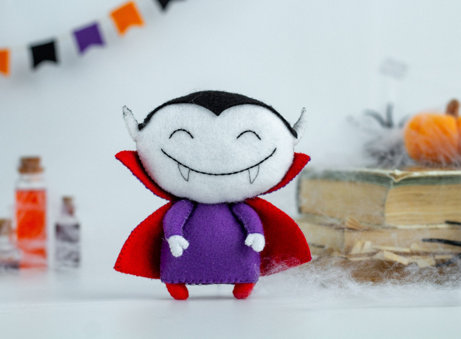 Halloween Vampire Pattern PDF Pattern Easy Pattern Halloween Vampire ...