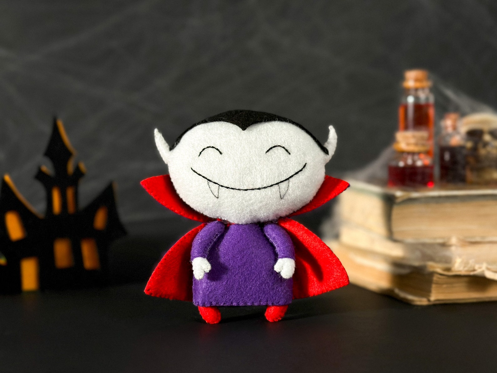 Halloween Vampire Pattern PDF Pattern Easy Pattern Halloween Vampire ...