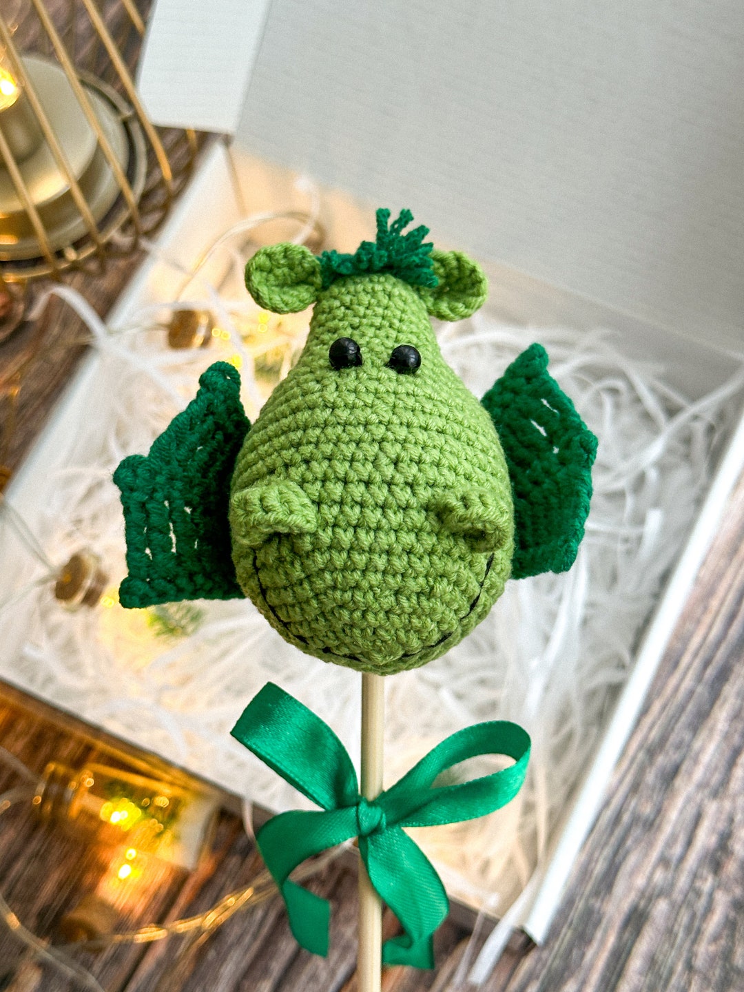 Christmas 2024 Gifts, Christmas Dragon, Knitted Dragon, Christmas Tree