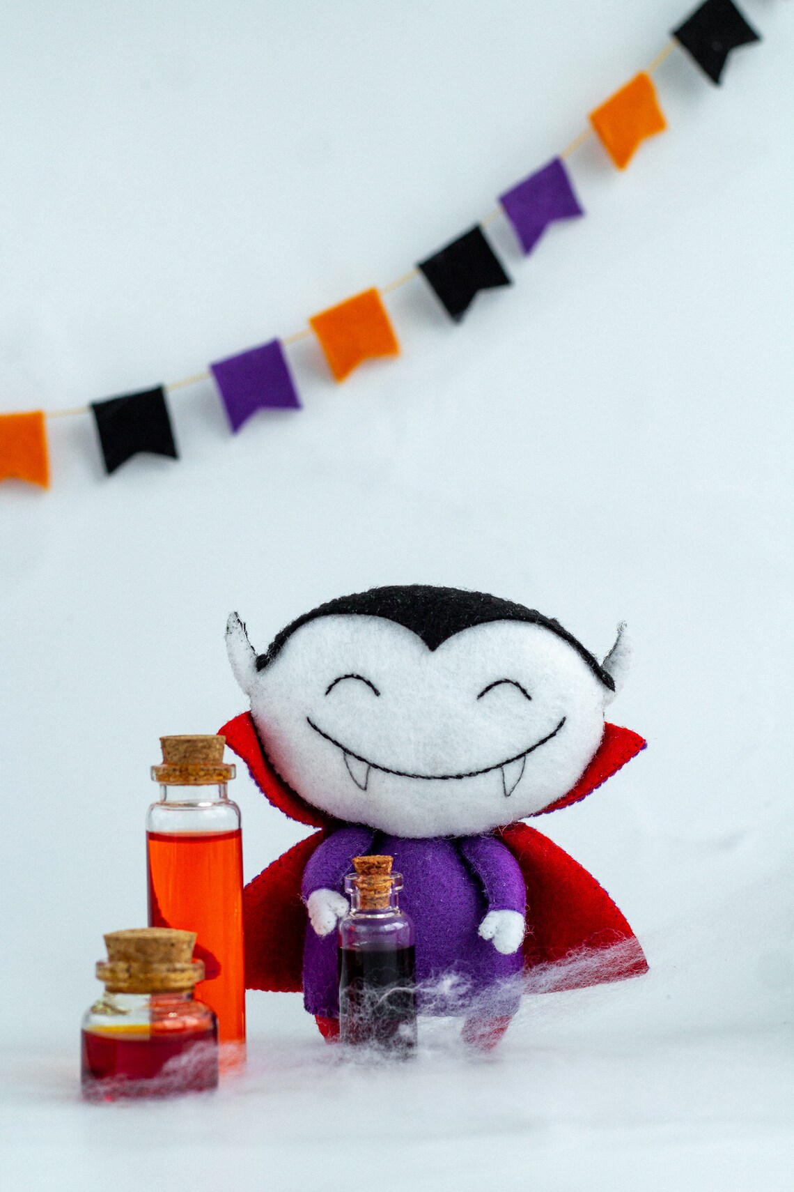 Halloween Vampire Pattern PDF Pattern Easy Pattern Halloween Vampire ...