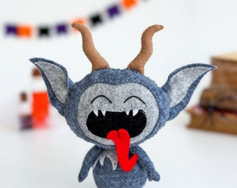 Krampus de Halloween, decoración de Halloween, adorno de Halloween, juguete espeluznante, adornos para árboles de Halloween, decoraciones de Halloween, regalo de Krampus