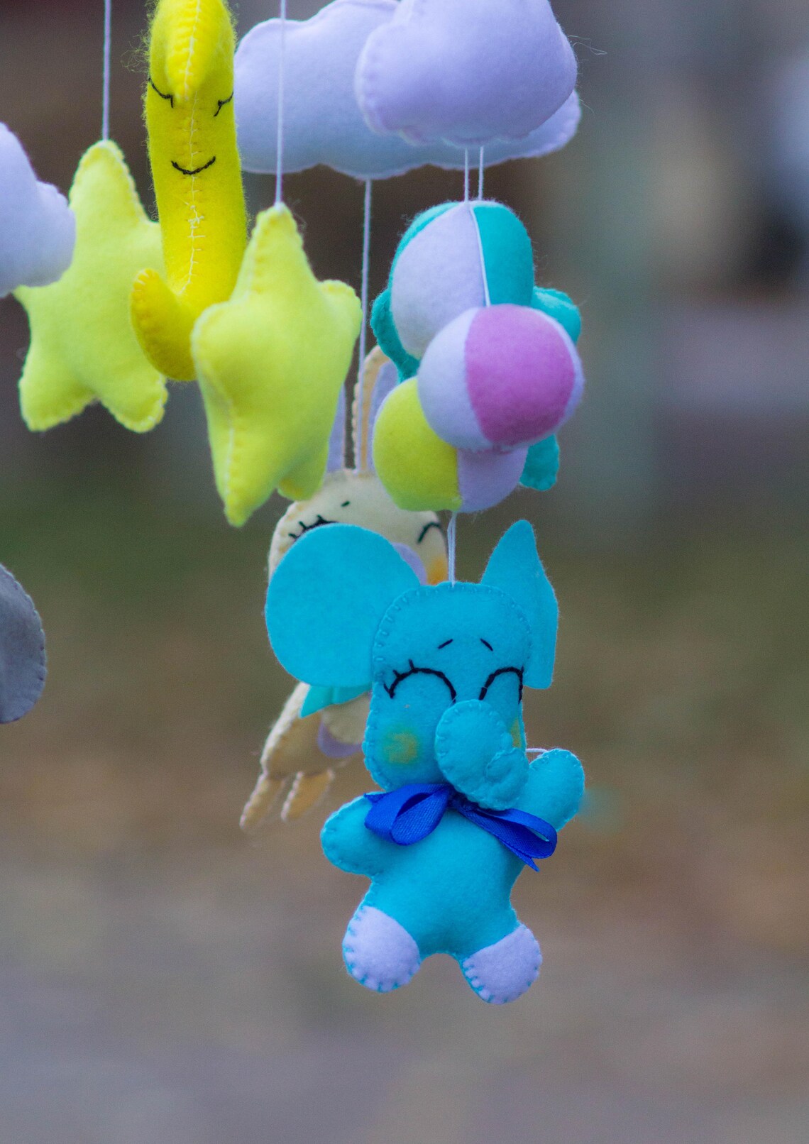 Baby mobile / Сrib Mobile / wool felt mobile / nursery mobile/ Etsy