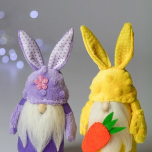 Easter Gnome, Easter bunny gnomes, Farmhouse Gnome, Spring Gnome, Fall Gnome, Easter Gift Decor, Bunny Easter, Easter bunnies
