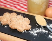 Wholemeal honey and ginger dog treats