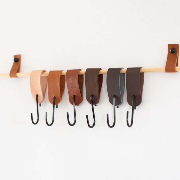 Leather Loop Hooks | Leather Loop S Household Hooks