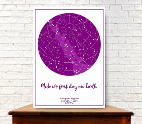 Personalised Star Chart