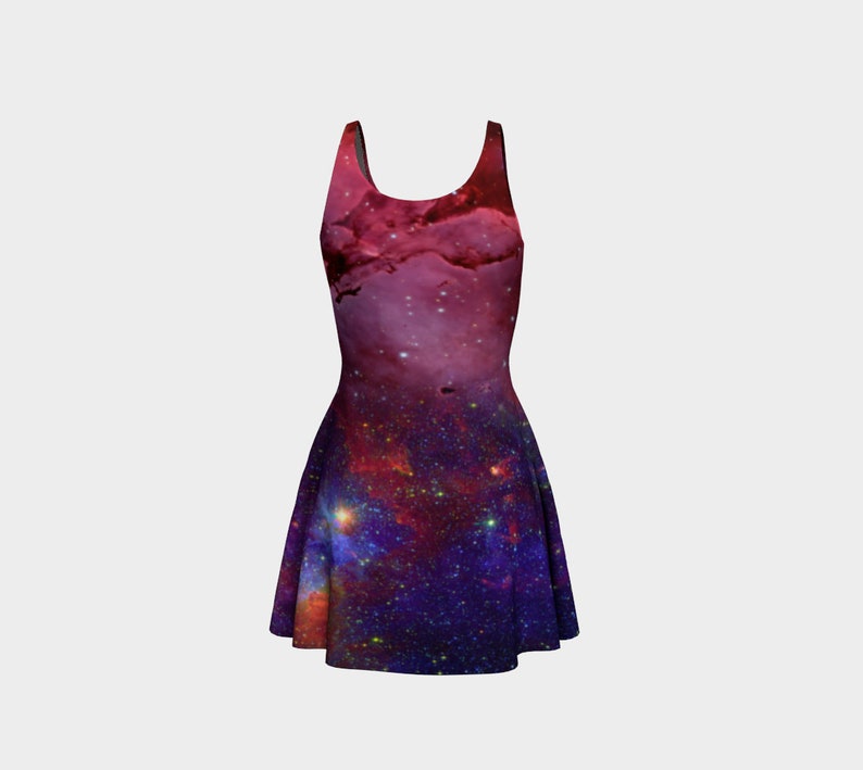 XS-XL Nebula Galaxy Dress Wild Within