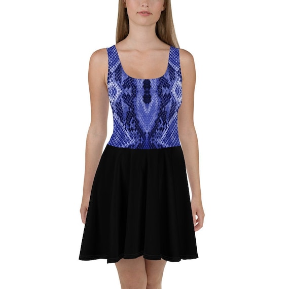 Snakeskin skater best sale dress