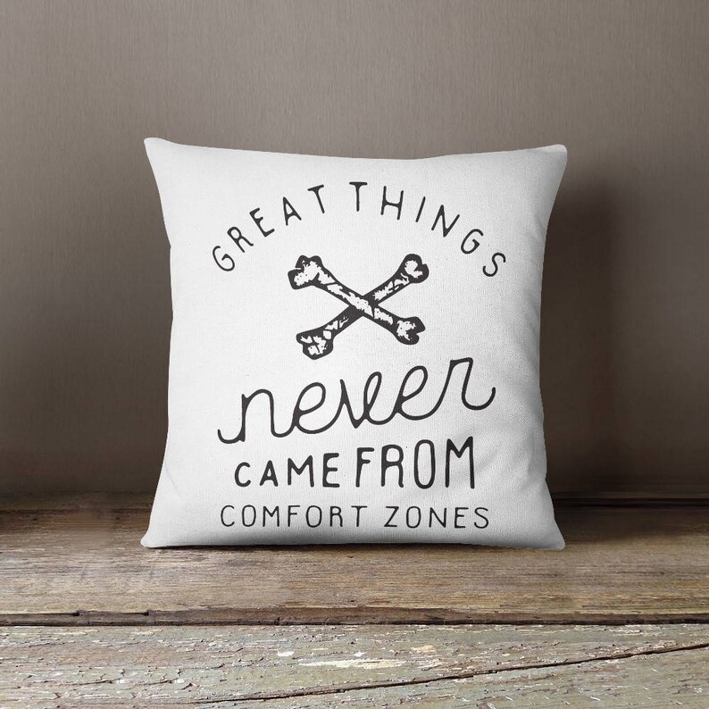 Comfort Zone Throw Pillow Cover Pillow Case Cushion Cover Etsy
