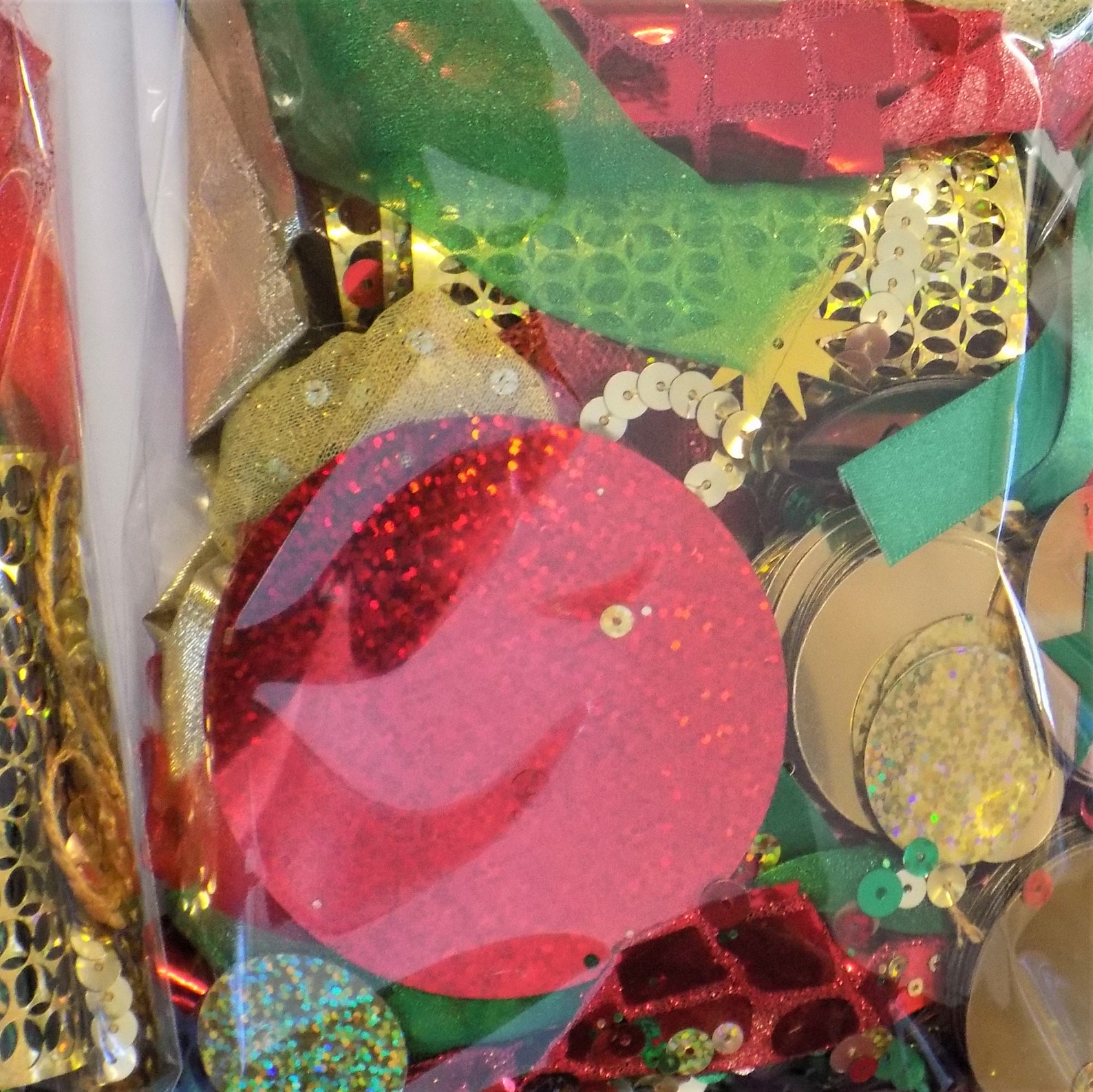 Amazing Glitzy Bits and Bobs Bag. A5 pack full of festive Etsy