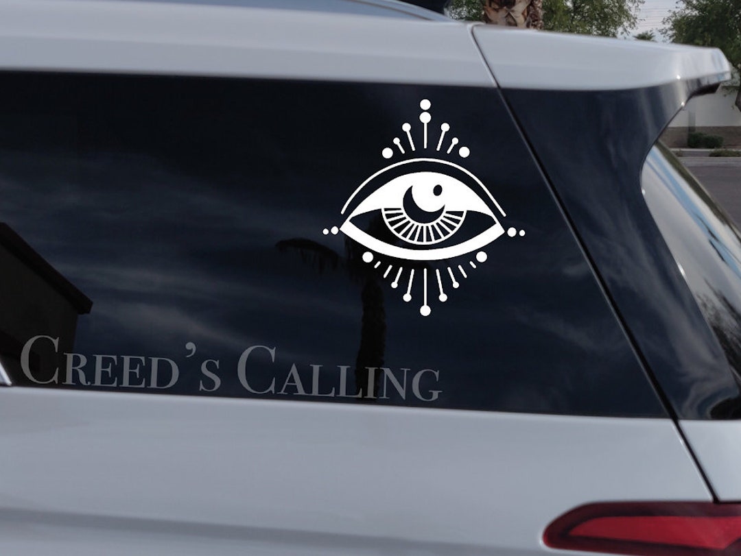 DECAL Third Eye Decal, Eye Decal, Decoritive Eye, Eye Sticker, Car