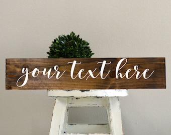 Custom sign, custom wood sign, custom wooden sign, custom plaque, custom stained sign, wood sign, wooden sign, wood plaque, custom gift