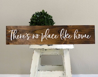 There's no place like home, Sign for the home, new home gift, realtor gift for client