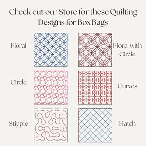 In The Hoop Machine Embroidery Pattern Floral Quilted Bag DIY Cosmetic Bag Zipper Makeup Travel Organizer Box Bag Embroidery Pattern image 8