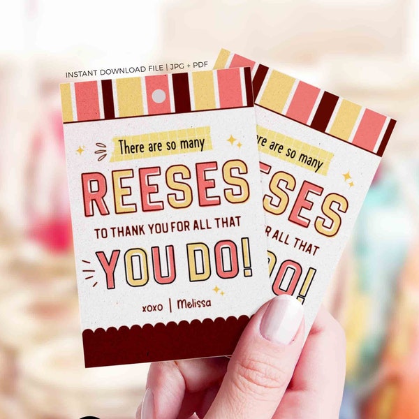 There Are so Many Reeses Etsy