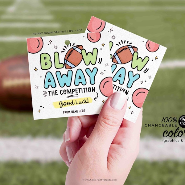 Blow Away the Competition Printable Etsy