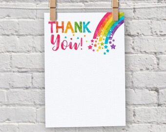 Biglietto Di Ringraziamento Alla Nascita Arcobaleno, Biglietto Di
