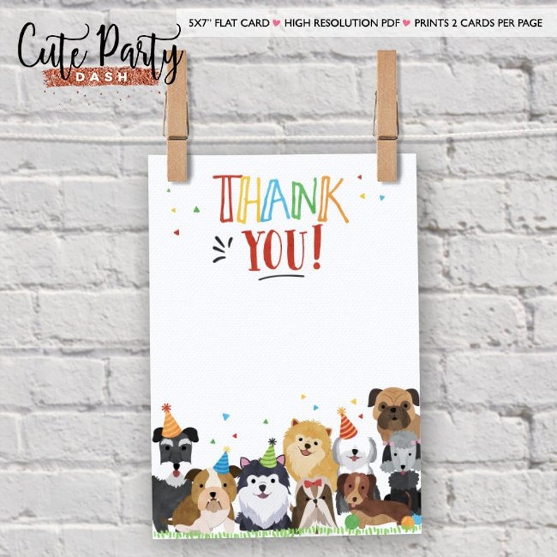 INSTANT DOWNLOAD, EDITABLE Puppy Birthday decorations, Pet adoption party, Printable Puppy dog themed Birthday, Puppy Dog Digital download image 8