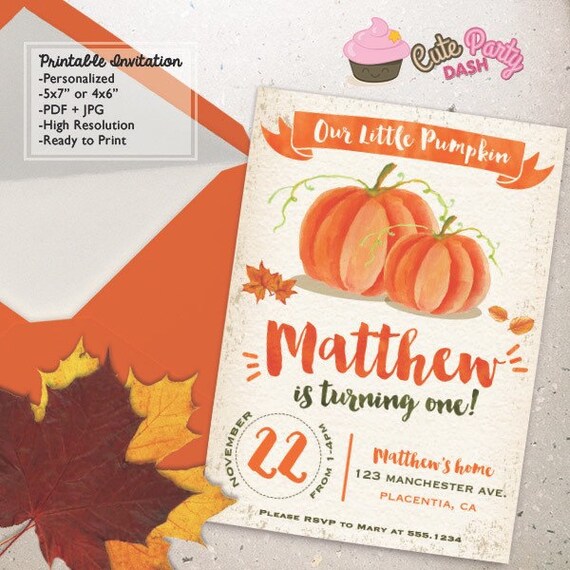 boys little pumpkin birthday party invitations pumpkin first etsy pumpkin birthday invitations