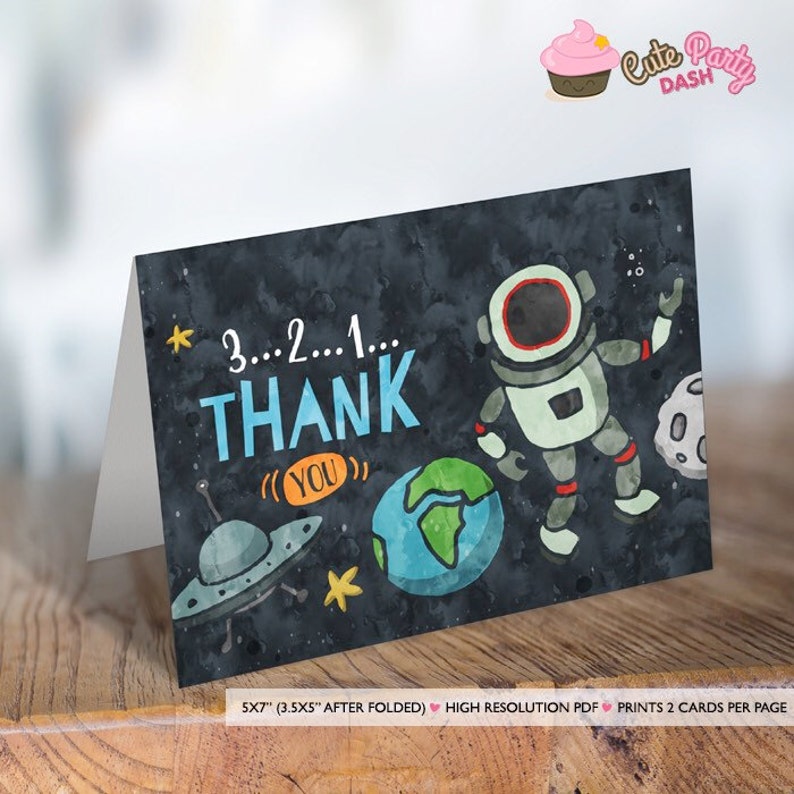 Astronaut Space Birthday invitation Template, EDITABLE Outer space birthday invite, First Trip Around The Sun, INSTANT DOWNLOAD, Rocket #380