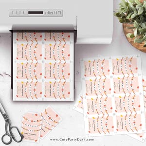In My Grateful Era Thanksgiving Gift Tag Printable INSTANT DOWNLOAD Friendship Bracelet Trendy Thanksgiving Gratitude Favor Treat Tag