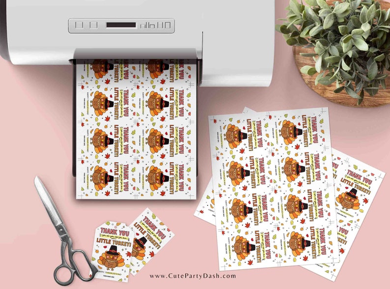 Thanks for all you do for our little turkey Thanksgiving gift Tag INSTANT DOWNLOAD EDITABLE Fall Appreciation Thankful School, Therapist