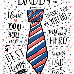 Happy Fathers Day Gift Tag Printable Card Super Dad Editable Fathers Day gift from kids son daughter wife gift for new dad INSTANT DOWNLOAD