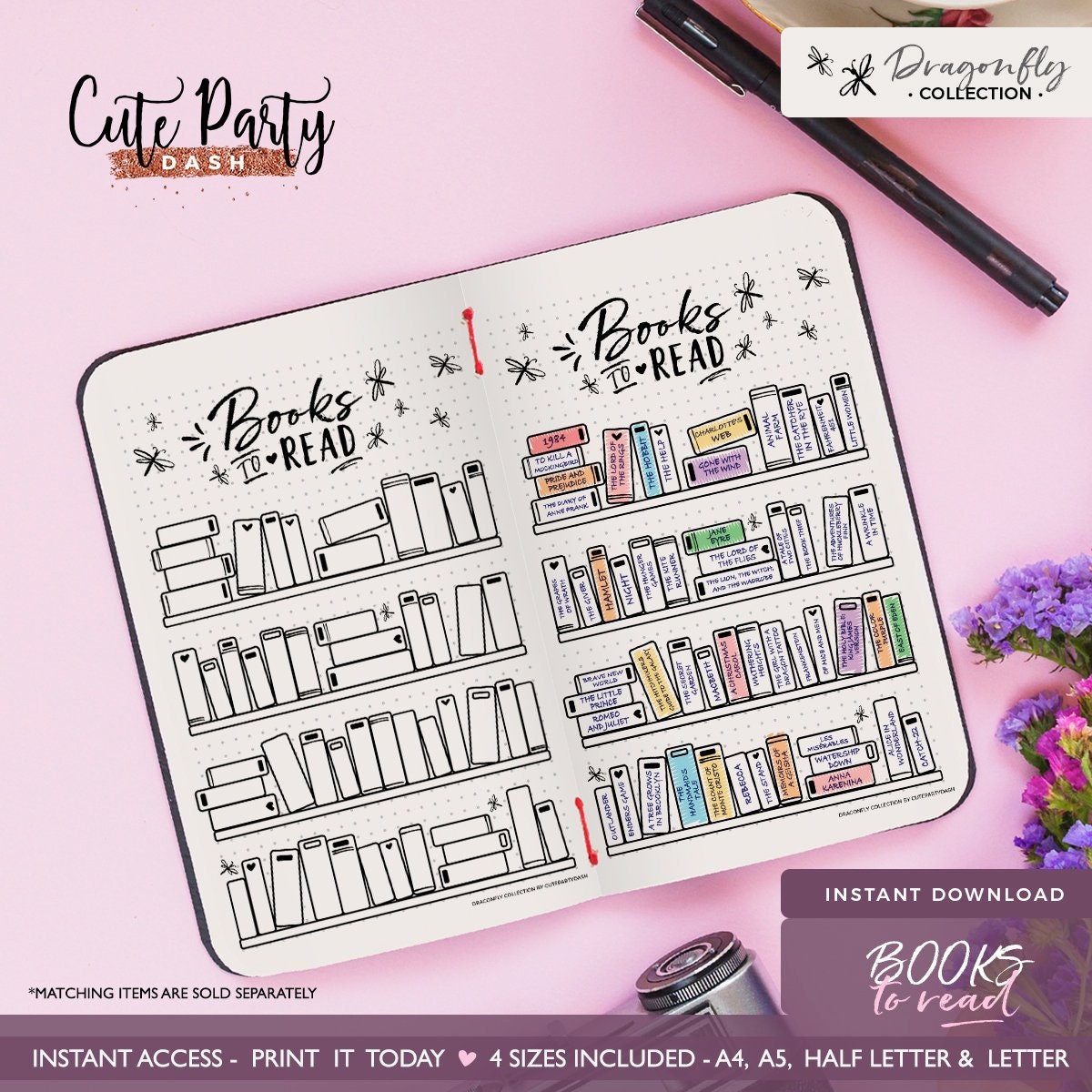 Rare image within bullet journal books to read printable Epic image inside bullet journal books to read printable