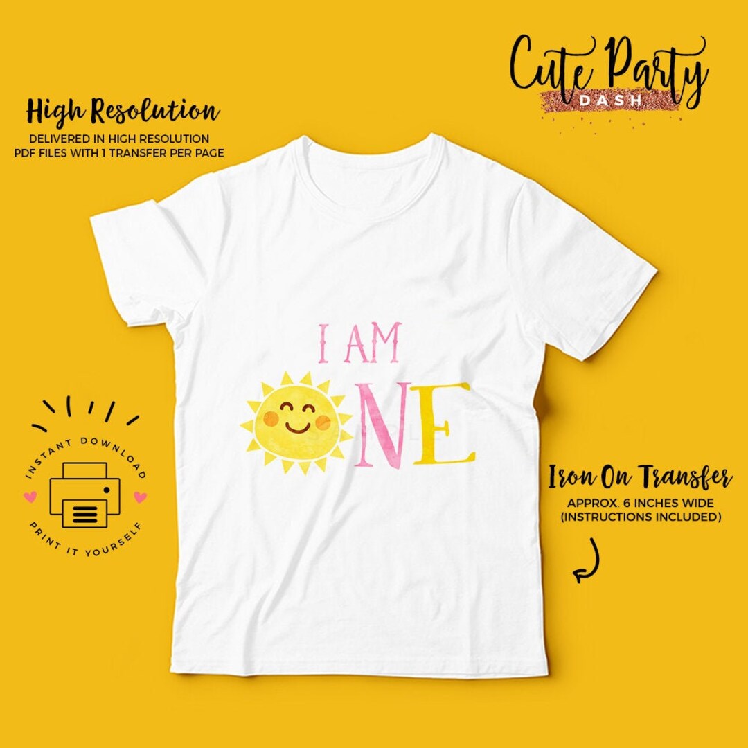Printable You Are My Sunshine Outfit Birthday Tshirt Sun Etsy
