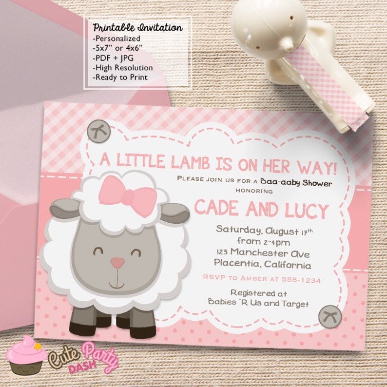 Lindas Invitaciones Poco Cordero Baby Shower Que Ovejita Rosa Etsy Lindas Invitaciones Poco Cordero Baby Shower Que Ovejita Rosa Etsy